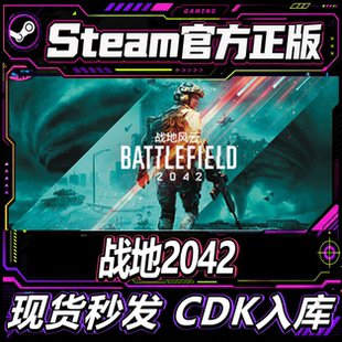 STEAM正版 战地风云2042 Battlefield 2042 全新账号可改资料密码