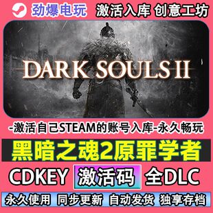 黑暗之魂2原罪学者steam游戏 DARK SOULS II激活码cdkey入库全dlc