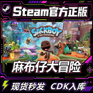 Steam正版 麻布仔大冒险 Sackboy A Big Adventure 国区激活码