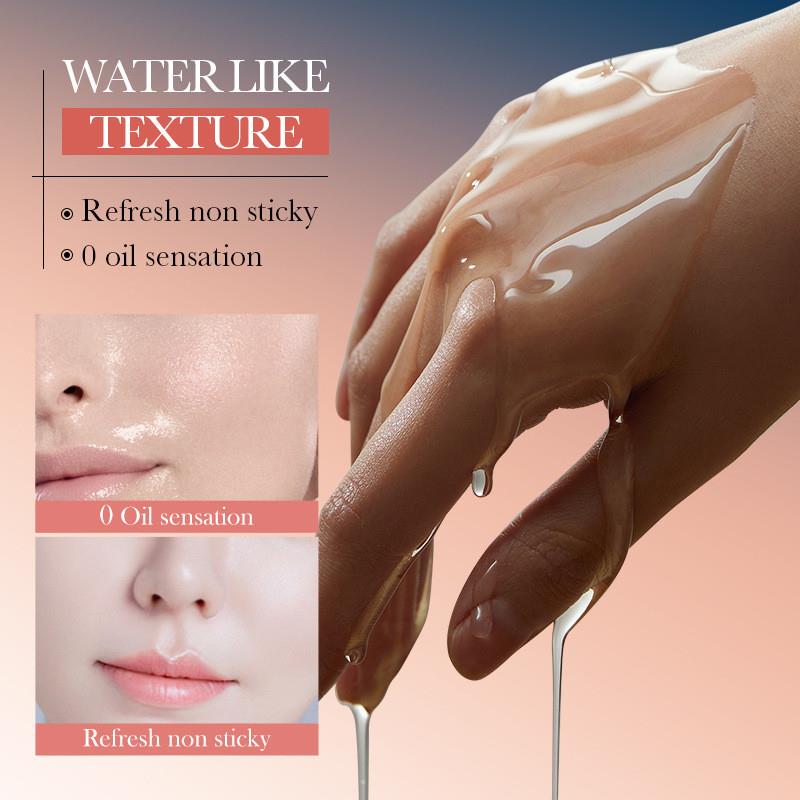 Discontinuing makeup, rainbow oil, cleaning face, dissolving