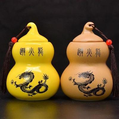 Fired dragons set up in the northwest corner of the kitchen,