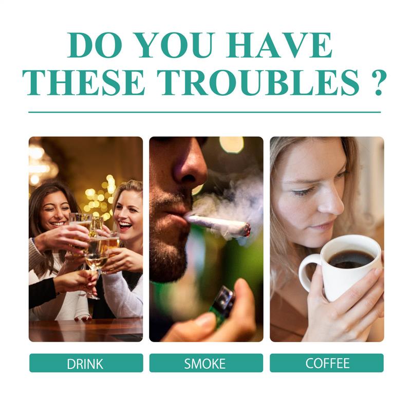 Bum-clean mousse, deep-seated, filthy tooth protection, fres