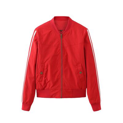 Female stripes and cotton fly jackets.