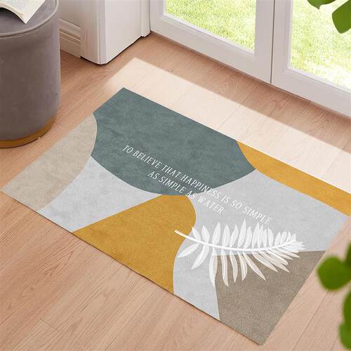 Pvc leather kitchen gaskets can wipe off carpet-washing hous