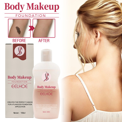 Body Makeup Foundation Liquid Cover Skin Spots Tattoo
