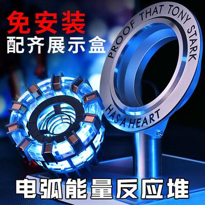 The Iron Man reactors heart reactor model is alloyed.