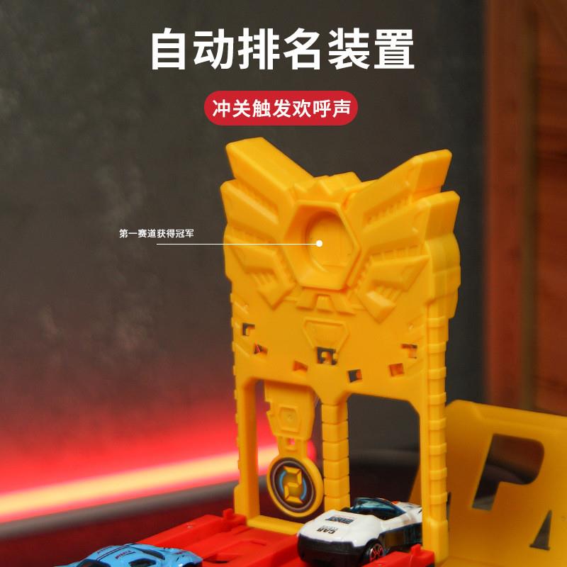 Childrens toy-deformed truck-car alloy model folds a gift f