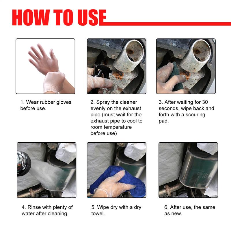 Rayhong Maintenance of vehicle exhaust tubes, multi-purpose