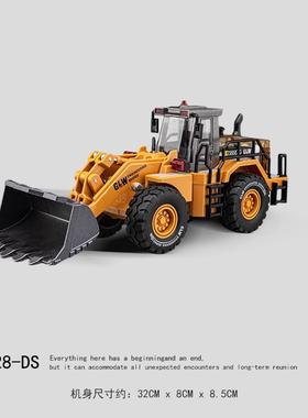 Childrens toy excavator boy with a super-large alloying all