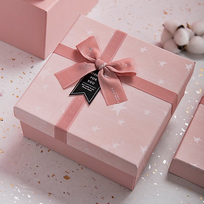 gift ceremony feeling delicate empty box ins wind feeling