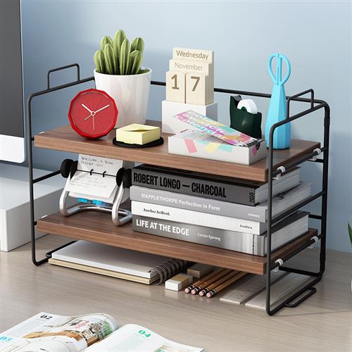 The creative office desktop shelf, the table iron collection
