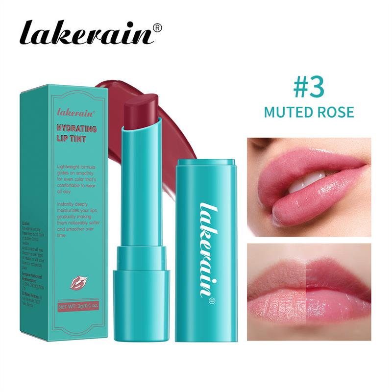 The color-colored lipstick, the winter wet water, the lighte