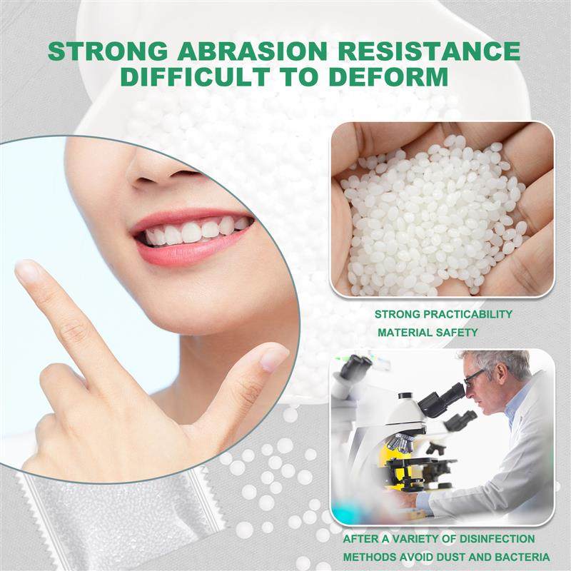 Solid tooth glue, prom visions of make-up dentures and calib