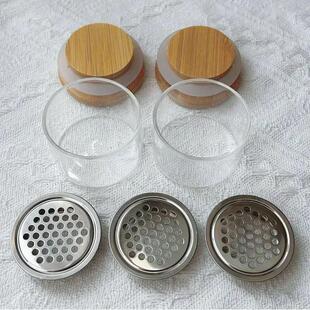 Physician-sprayed pen-washing glass, stainless steel grid fi