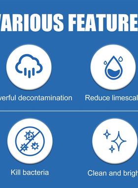 A dishwasher cleaner to decontaminate the scavenging dishwas