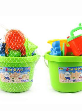 13 beach toy packages with boys and girls playing with sandy