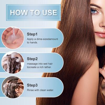 Bourios shampoo improves the hair grunt dry and water-repair