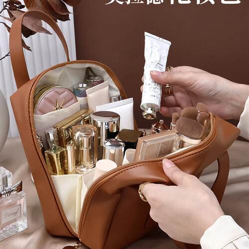 Portable hand-carved shell dressing packages for high-capaci