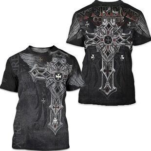 Archaic By Affliction Colisson Men'S T-Shirt 3D Graphic