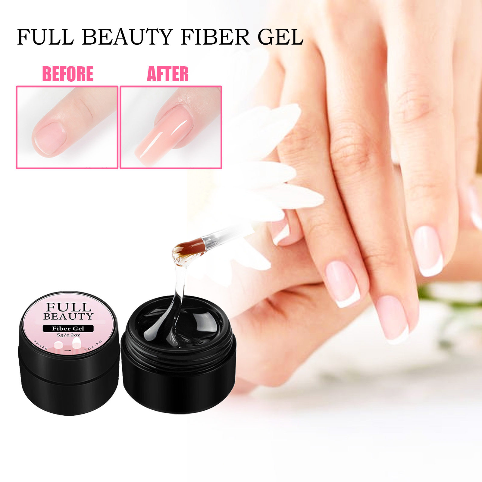 west & month nail art extension glue paper-free nail
