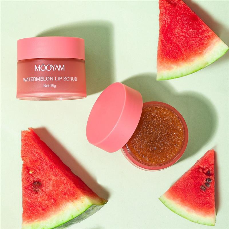 The watermelon-smelling lips are warm and dryed to dry and d