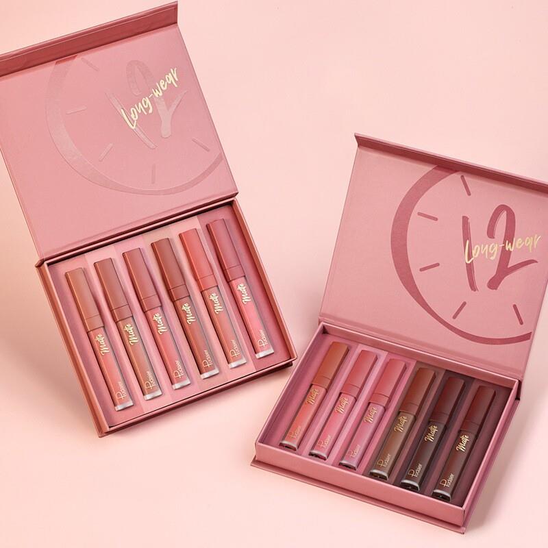 U.S. Pudaier 12-coloured, mist-faced lips, muddy lips, lips-