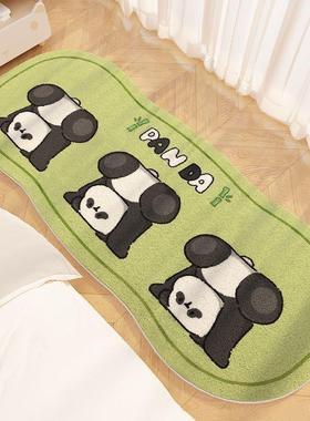 Cartoon twirling blankets can sit in bedside carpets and bla