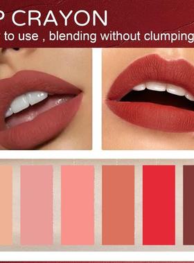 A six-colour blind-lip pen, and a scratched-lip lip, natural