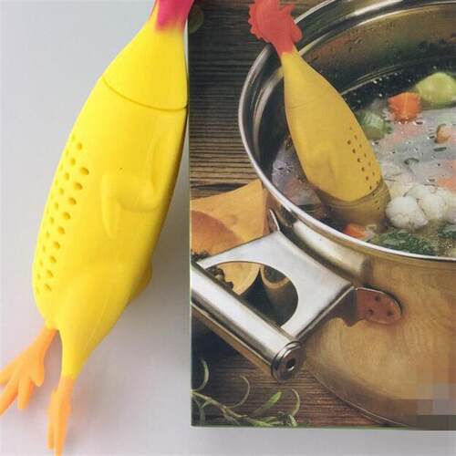 Silicone is called chicken, spice box spice container, stew