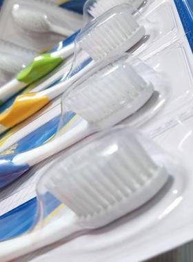 Four nanoskins, four for adults, ground toothbrushes, Chines