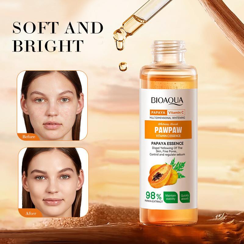 Pumpkin Vitamin C bright white rinse, water hydrate tradable