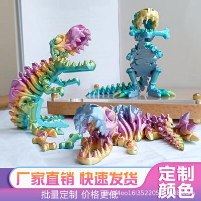A 3d-second print-out of T-R-R-R-T-R-R-R-R-R-R-R-T.