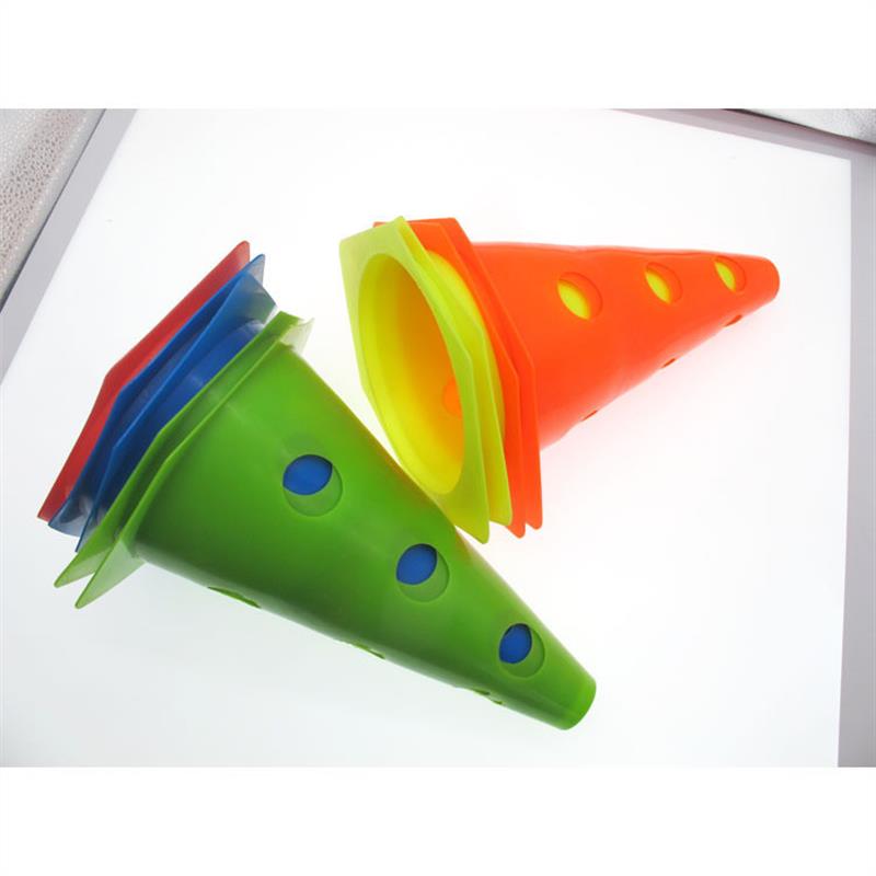 A 23-cm hexagonal Pulitzer training device barrier sign.