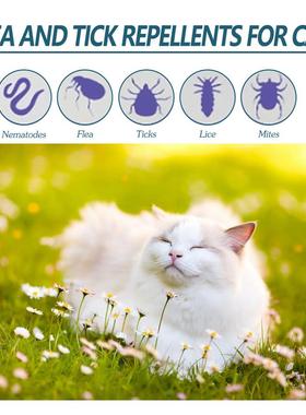 Puppies against flea lice, cat-dog skin-cleaning lice drips.