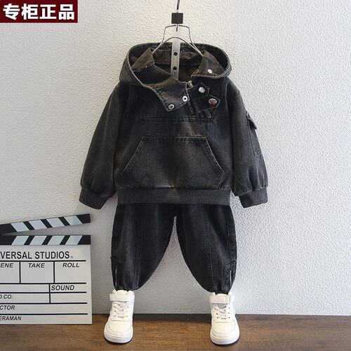韩国AS品牌男童秋装套装2026新款儿童装帅气时髦潮秋季男宝宝春秋
