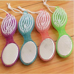 Supply of 4-in-1 Foot File/Feet Brush, Foot Scrub Brush for