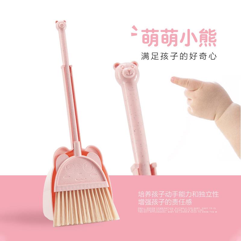 Mini Broom and Dustpan Set - Children's Learning Cleaning To