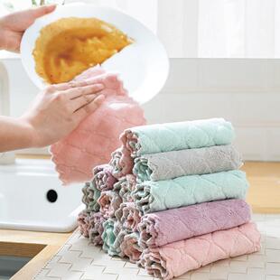 Nordic style kitchen oil-resistant, soft cleaning cloth, han
