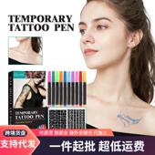 Gra Pen Temporary EELHOE color Tattoo Multi Makeup Set DIY