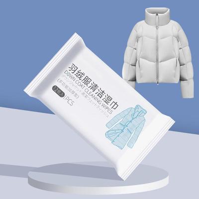 Down Jacket Cleaning Wipes No-Rinse Dry Cleaning Wet Wipes N