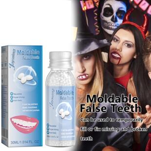 Jaysuing Dental Impression Kit for Temporary Tooth Repair an