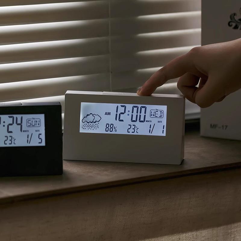 Alarm Clock for Students - Desktop Smart Electronic Clock wi