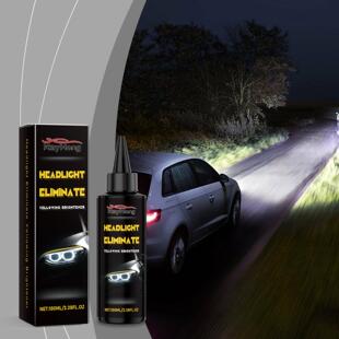 RAYHONG Headlight Restoration Liquid - For Cleaning, Removin