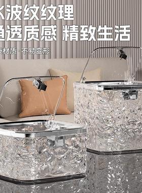 New stylish desktop trash bin with a lid, designed for home