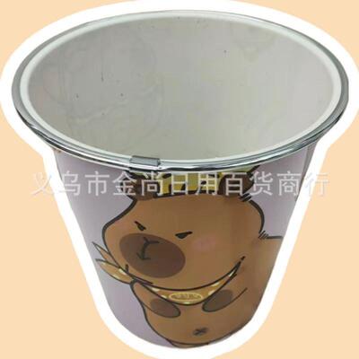 Capibara Home Trash Bin 2024 New Cute Cartoon Capibara Trash