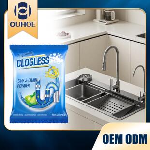 Jaysuing Drain Clog Remover Powder - For Clearing Clogs in S