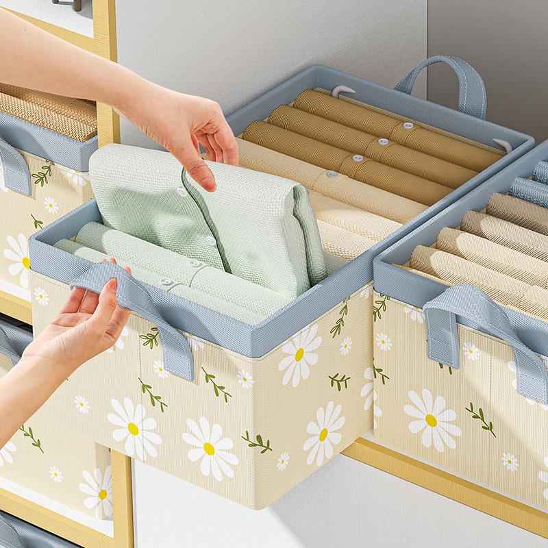 Home Storage Box for Wardrobe and Closet, Layered Organizer