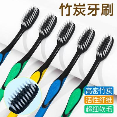 Soft Bristle Toothbrush for Adults - Wide Head, Suitable for