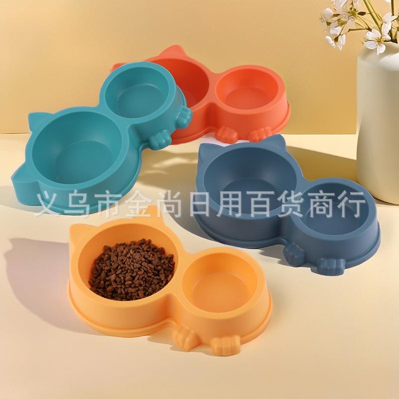 New Cross-border Candy-colored Slow Feeding Bowl for Pets, S