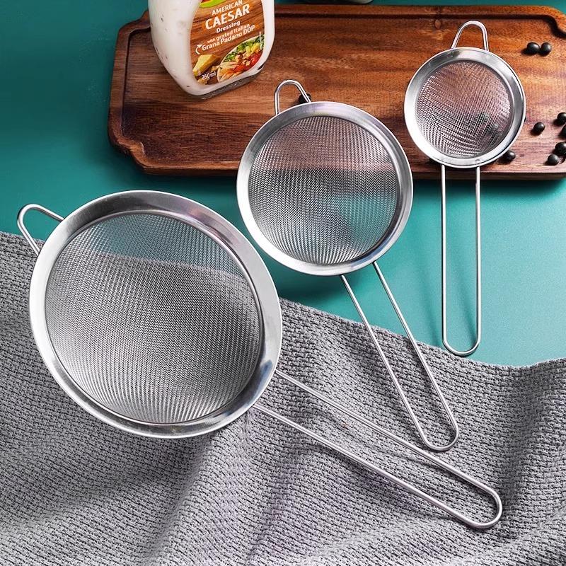 Large Stainless Steel Strainer, Home Kitchen Skimmer, Filter